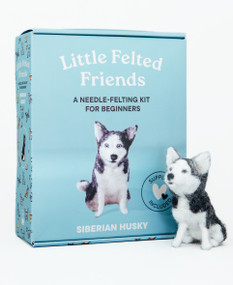 Little Felted Friends: Siberian Husky (Dog Needle-Felting Beginner Kits with Needles, Wool, Supplies, and Instructions) by Alyson Gurney, 9781969889066