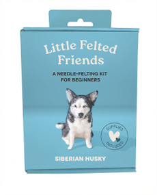 Little Felted Friends: Siberian Husky (Dog Needle-Felting Beginner Kits with Needles, Wool, Supplies, and Instructions) by Alyson Gurney, 9781969889066