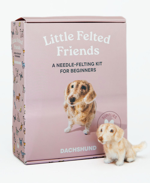 Little Felted Friends: Dachshund (Dog Needle-Felting Beginner Kits with Needles, Wool, Supplies, and Instructions) by Alyson Gurney, 9781969889073