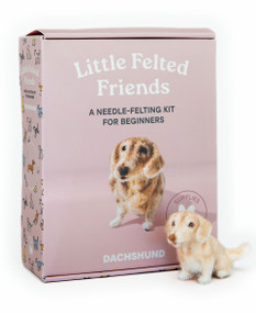 Little Felted Friends: Dachshund (Dog Needle-Felting Beginner Kits with Needles, Wool, Supplies, and Instructions) by Alyson Gurney, 9781969889073