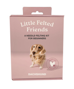 Little Felted Friends: Dachshund (Dog Needle-Felting Beginner Kits with Needles, Wool, Supplies, and Instructions) by Alyson Gurney, 9781969889073