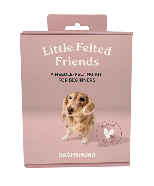 Little Felted Friends: Dachshund (Dog Needle-Felting Beginner Kits with Needles, Wool, Supplies, and Instructions) by Alyson Gurney, 9781969889073
