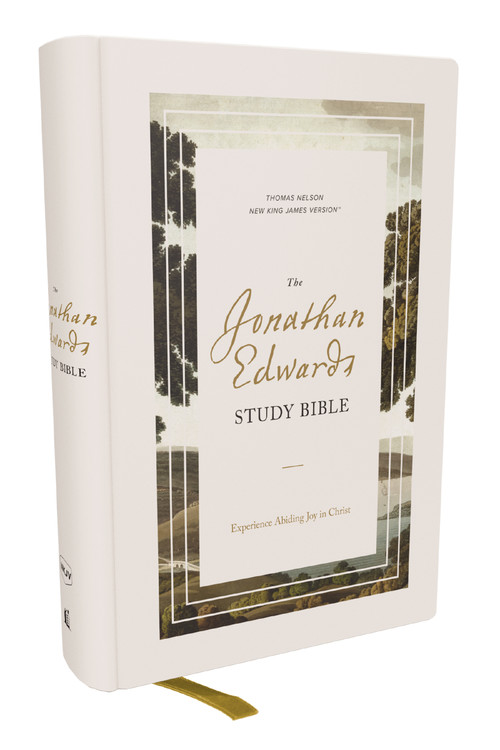 The Jonathan Edwards Study Bible: Experience Abiding Joy in Christ (NKJV, Hardcover, Red Letter, Comfort Print) by Dr. Matthew Everhard, Thomas Nelson, 9781400339532