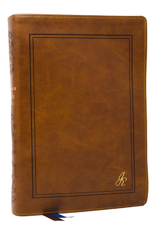 The Jonathan Edwards Study Bible: Experience Abiding Joy in Christ (NKJV, Brown Leathersoft, Red Letter, Comfort Print) by Dr. Matthew Everhard, Thomas Nelson, 9781400339549