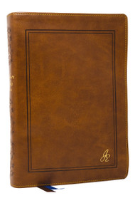 The Jonathan Edwards Study Bible: Experience Abiding Joy in Christ (NKJV, Brown Leathersoft, Red Letter, Comfort Print, Thumb Indexed) by Dr. Matthew Everhard, Thomas Nelson, 9781400339556