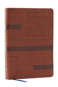 Color Code Study Bible, Revealing God's Truth Color by Color (NIV, Brown Leathersoft, Red Letter, Thumb Indexed, Comfort Print), 9781400353873