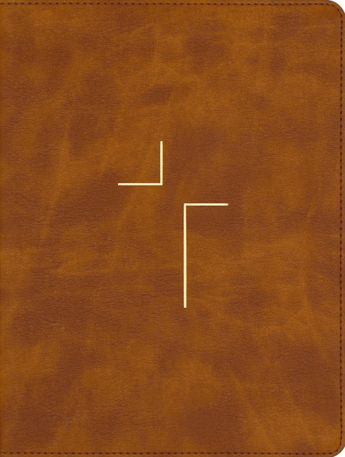 The Jesus Bible, ESV Edition, Leathersoft, Tan by Passion Publishing, Zondervan, 9780310154457