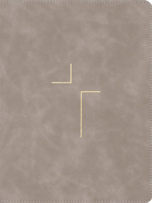 The Jesus Bible, ESV Edition, Leathersoft, Stone by Passion Publishing, Zondervan, 9780310154488