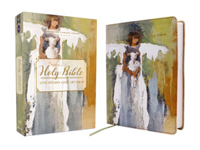 NRSVue, Holy Bible, Anne Neilson Angel Art Series, Double-Column Journal Edition, Leathersoft, Multi-Color, Comfort Print by Anne Neilson, Zondervan, 9780310461579
