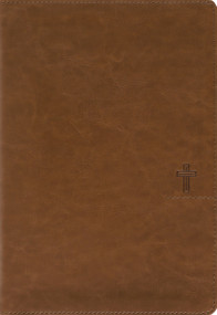 NASB, Thinline Bible, Giant Print, Leathersoft, Brown, Red Letter, 1995 Text, Comfort Print by Zondervan, 9780310468912