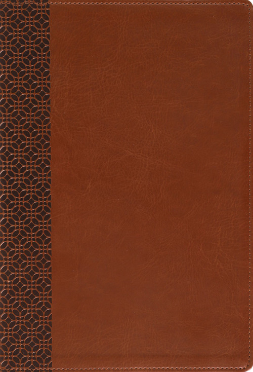 Amplified Holy Bible, Large Print, Leathersoft, Brown (Captures the Full Meaning Behind the Original Greek and Hebrew) by Zondervan, 9780310468936