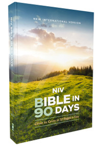 NIV, Bible in 90 Days, Paperback (Cover to Cover in 12 Pages a Day) - 9780310469186 by Ted Cooper, Jr., Bill Campbell, Zondervan