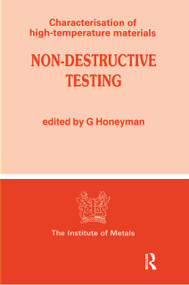 Non-Destructive Testing by G. Honeyman, 9780901462671