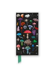Anna Stead: Mushrooms & Fungi (Foiled Slimline Journal) by Flame Tree Studio, 9781835628775