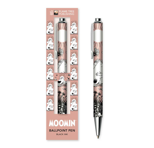 Moomin Love Boxed Decorative Ballpoint Pen by Flame Tree Studio, 9781835629116