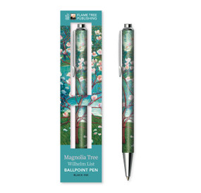 Wilhelm List: Magnolia Tree Boxed Decorative Ballpoint Pen by Flame Tree Studio, 9781835629130