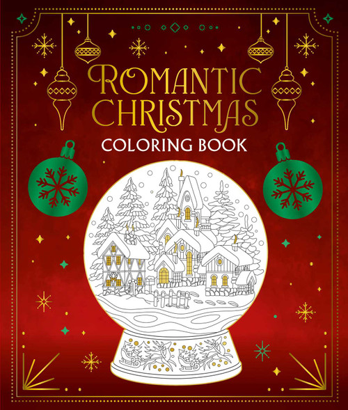 Romantic Christmas Coloring Book by Rockpool Publishing, 9781922468154