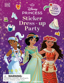 Disney Princess Sticker Dress Up Party by DK, 9798217308880