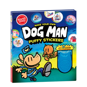 Make Your Own Dog Man Puffy Stickers by Editors of Klutz, 9798225063863