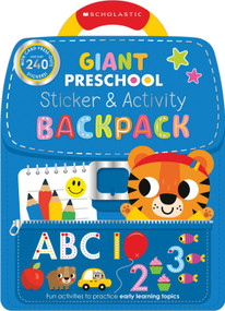 Giant Preschool: Sticker & Activity Backpack (Scholastic Early Learners) by Scholastic Early Learners, 9798225064938