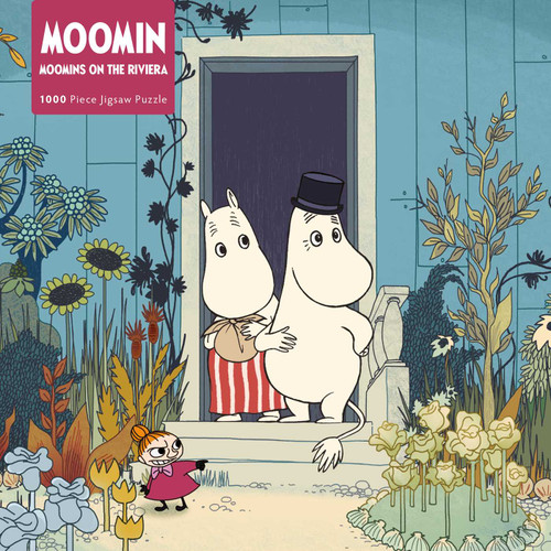Adult Sustainable Jigsaw Puzzle Moomins on the Riviera (1000-pieces. Ethical, Sustainable, Earth-friendly) by Flame Tree Studio, 9781787558892