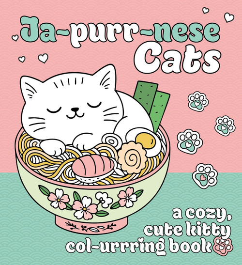 Ja-Purr-Nese Cats (A Cozy, Cute Kitty Coloring Book) by Emanuela Carletti, 9781846016776