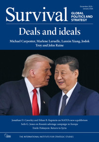 Survival: December 2025-January 2026 by The International Institute for Strategic Studies (IISS), 9781041078548