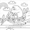 Cute Animals Christian Coloring Book (Cozy Scenes and Biblical Wisdom) by Callisto Publishing, Ilaria Ranauro, 9798897170906