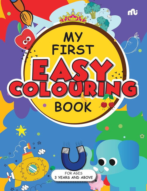 My First Easy Colouring Book by Rupa Publications, 9789361567346