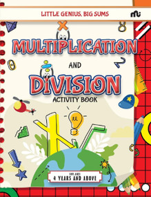 Little Genius, Big Sums: Multiplication and Division Activity Book by Rupa Publications, Moonstone, 9789361567759