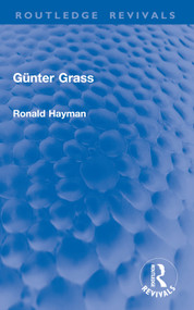 Günter Grass - 9781032889665 by Ronald Hayman, 9781032889665