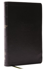 KJV, The Everyday Bible, Black Leathersoft, Red Letter, Comfort Print (365 Daily Readings Through the Whole Bible) by Thomas Nelson, 9780785261933