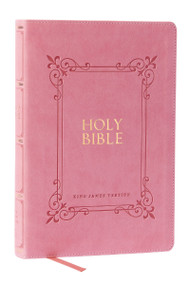 KJV Holy Bible: Large Print with 53,000 Center-Column Cross References, Pink Leathersoft, Red Letter, Comfort Print: King James Version - 9781400341894