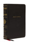 NKJV Large Print Reference Bible, Black Leathersoft, Red Letter, Comfort Print (Sovereign Collection) (Holy Bible, New King James Version), 9781400344246
