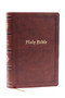 NKJV Bible: Personal Size Giant Print, Brown Leathersoft, Holy Bible, Red Letter, Comfort Print: New King James Version, 9781400346325
