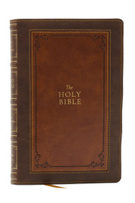 1611 KJV with Apocrypha, Brown Leathersoft (Holy Bible), 9781400349425