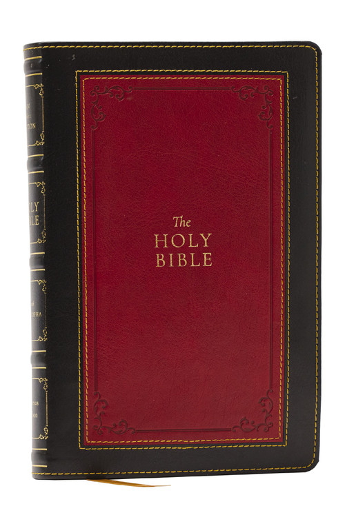 1611 KJV with Apocrypha, Black Leathersoft (Holy Bible), 9781400349432