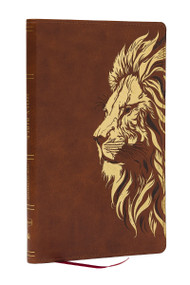 KJV, Personal Size New Testament, Tan Leathersoft, Red Letter, Comfort Print, 9781400350087