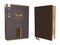 NASB, Single-Column Reference Bible, Wide Margin, Leathersoft, Brown, 1995 Text, Comfort Print by Zondervan, 9780310451167