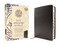 NIV Application Bible, European Bonded Leather, Black, Red Letter, Thumb Indexed, Comfort Print by Zondervan, 9780310465133