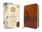 NIV Application Bible, Leathersoft, Brown, Red Letter, Thumb Indexed, Comfort Print (Bringing the Ancient Message of the Bible into Your World) by Zondervan, 9780310465157