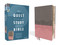 NIV, Quest Study Bible, Leathersoft, Gray/Pink, Comfort Print (The Only Q and A Study Bible) by Christianity Today Intl., 9780310465416