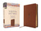 NRSVue, Holy Bible, Compact, Leathersoft, Brown, Comfort Print, 9780310466017
