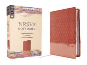 NRSVue, Holy Bible, Compact, Leathersoft, Peach, Comfort Print, 9780310466031