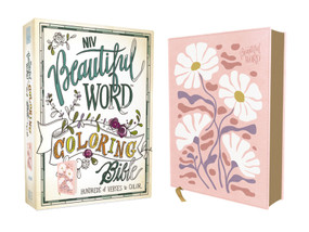 NIV, Beautiful Word Coloring Bible, Leathersoft, Pink (Hundreds of Verses to Color) by Zondervan, 9780310467052
