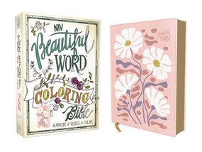 NIV, Beautiful Word Coloring Bible, Leathersoft, Pink (Hundreds of Verses to Color) by Zondervan, 9780310467052
