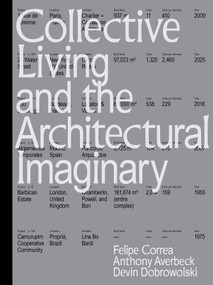 Collective Living and The Architectural Imaginary by Felipe Correa, Anthony Averbeck, Devin Dobrowolski, 9781966515616