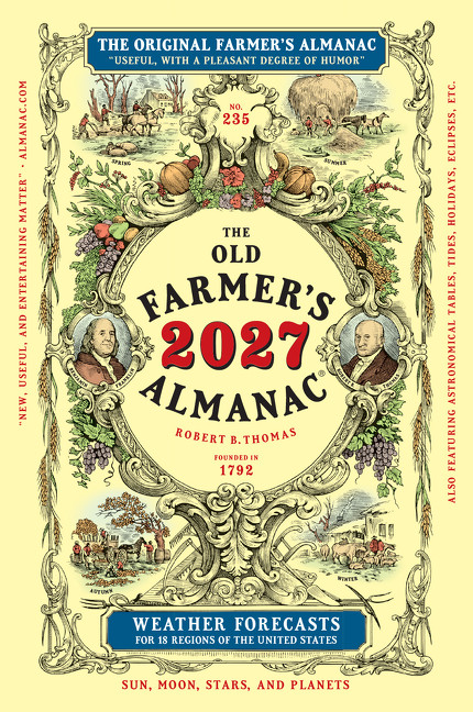 The 2027 Old Farmer's Almanac - 9781961793255 by Old Farmer's Almanac, 9781961793255