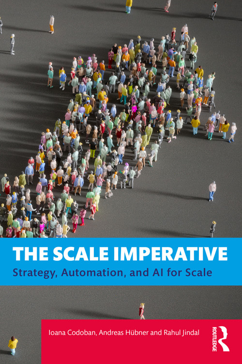 The Scale Imperative (Strategy, Automation, and AI for Scale) by Ioana Codoban, Andreas Hübner, Rahul Jindal, 9781041216339