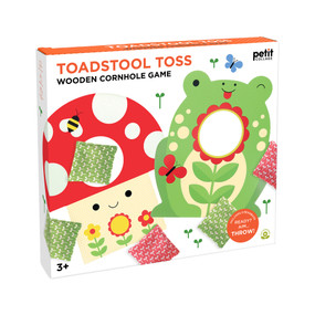 Toadstool Toss Wooden Cornhole Game by Petit Collage, 9781797246178